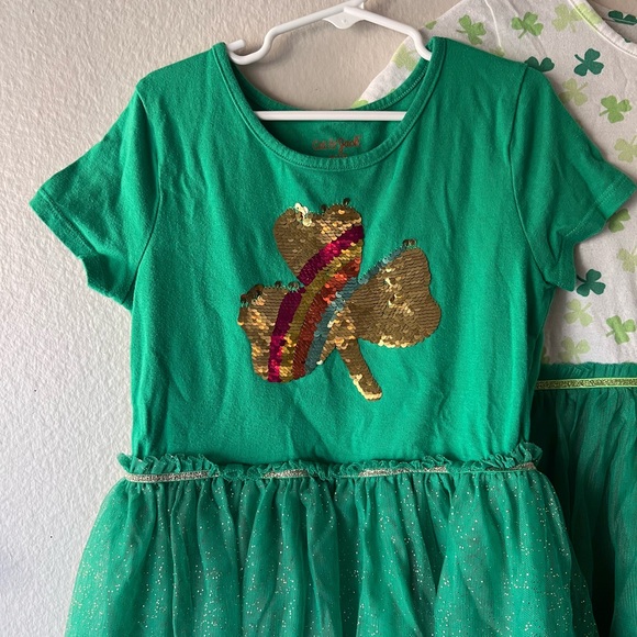 Cat & Jack | Lot of 2 St. Patrick’s Day Dresses - Picture 2 of 5